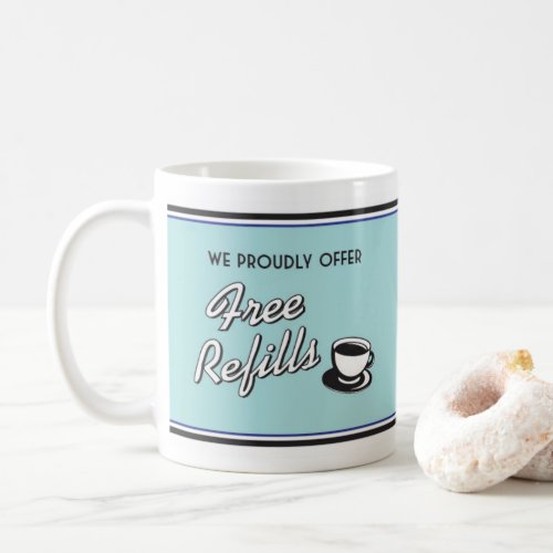 Retro Diner Coffee Mug _Retro Style