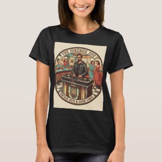 Retro Diner DJ – Spin the Classics in Style T-Shirt