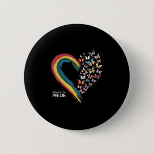 Retro Disability Pride Flag Disabled Pride Month A Button