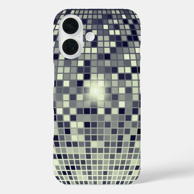 Retro Disco Ball Groove iPhone Case (Back)