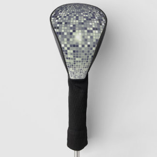 Retro Disco Ball Mosaic Golf Head Cover