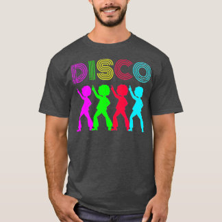 Retro Disco Hustle Dancing Vintage 70s 80s Themed T-Shirt