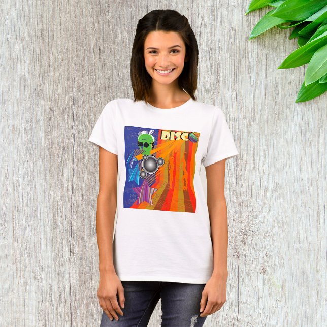 Retro Disco Party 70s Funk Art  T-Shirt (Creator Uploaded)
