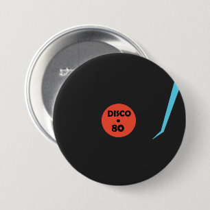 Retro Disco Party Button