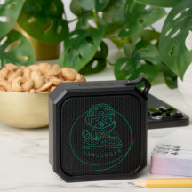 Retro DJ Cartoon Unplugged Bluetooth Speaker