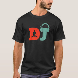 Retro Dj Gear Set Turntable Vintage Vinyl Disc Jo T-Shirt