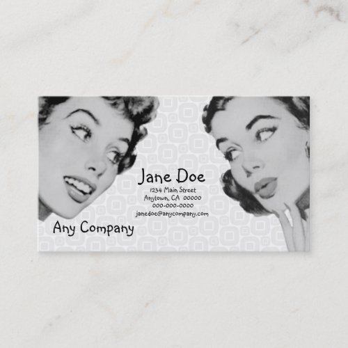 Retro Do Tell V2 Business Card Templates
