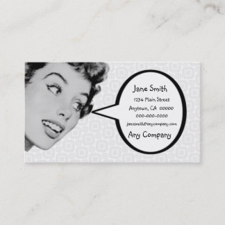 Retro Do Tell V4 Business Card