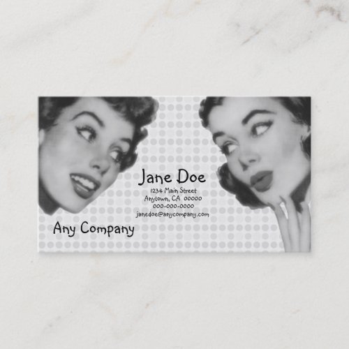 Retro Do Tell V5 Business Card