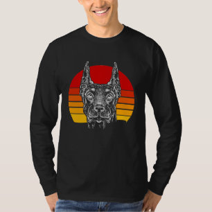 Retro Doberman  4 T-Shirt