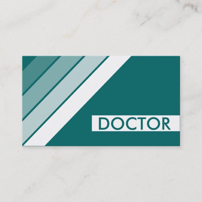 retro DOCTOR Business Card (Front)