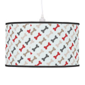 Retro Dog Bone Pattern Ceiling Lamp (Left)