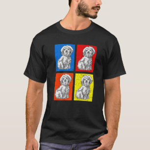 Retro Dog Coton de Tulear T-Shirt