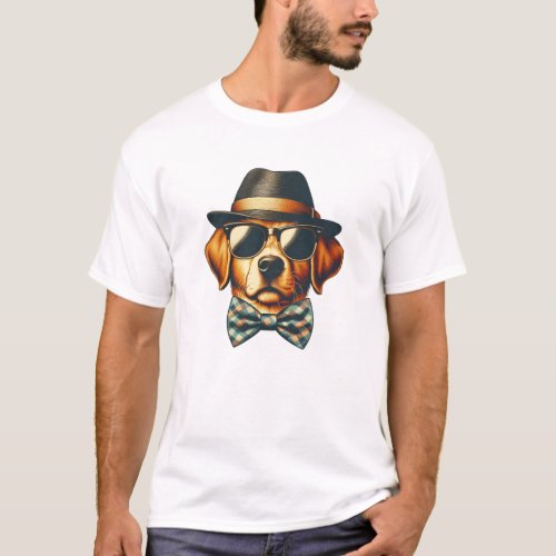 Retro Doggo Vibes T_Shirt