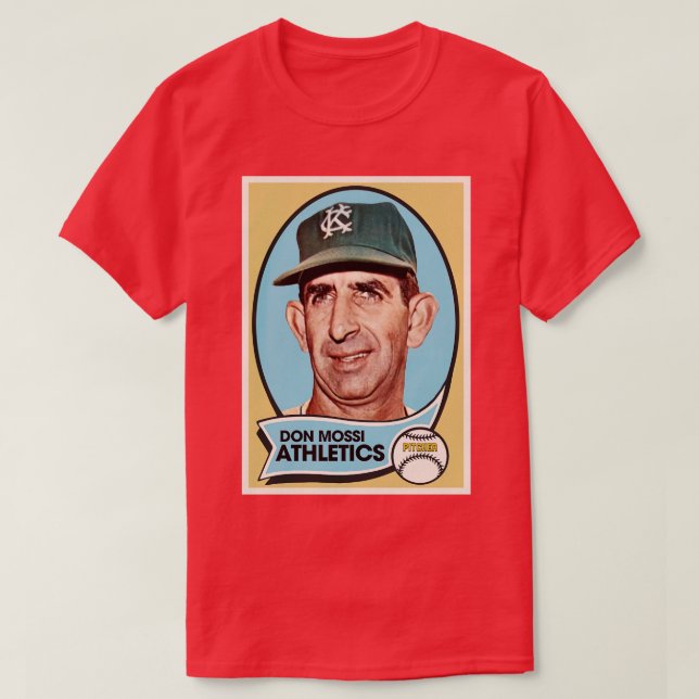 Retro Don Mossi Baseball d T-Shirt (Design Front)