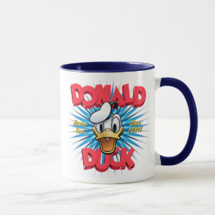 Retro Donald Duck Heritage Graphic Mug