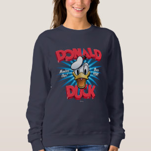 Retro Donald Duck Heritage Graphic Sweatshirt