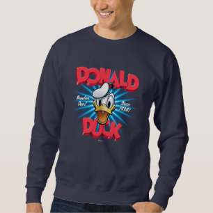 Retro Donald Duck Heritage Graphic Sweatshirt
