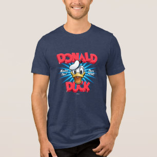 Retro Donald Duck Heritage Graphic Tri-Blend Shirt
