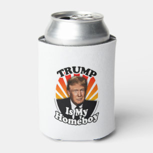 Retro Donald Trump is my Homeboy for President Can Cooler