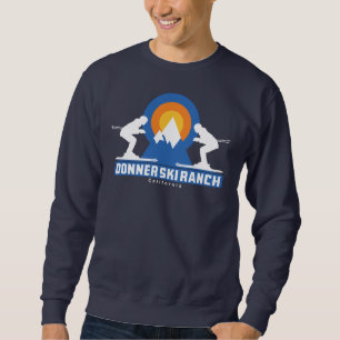 Retro Donner Ski Ranch Sunset T-Shirt Sweatshirt