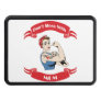 Retro Don't Mess with Mom Tow Hitch Cover