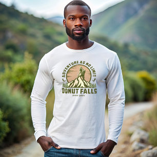 Retro Donut Falls Hike Sunset Sweatshirt