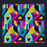 Retro doodles: geometric pop art. poster<br><div class="desc">Geometric pop art pattern. Retro style doodles ornament. Seamless creative texture for fabric design, interior elements, wallpapers, backgrounds and printed products. Geometric pop art with a tribal twist. Patterns that tell stories in every line and shape. Geometric pop art waves in retro charm. pattern, african, brazilian, mexican, drawn, hand drawn,...</div>