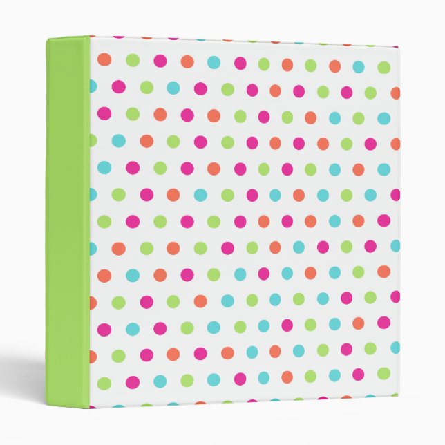 Retro Dot  Binder (Front/Spine)
