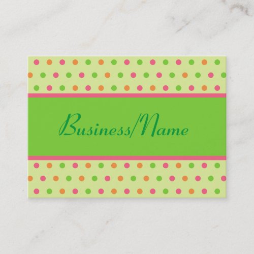 Retro Dot Business Card