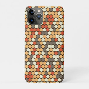 Retro dots iPhone 11 pro case