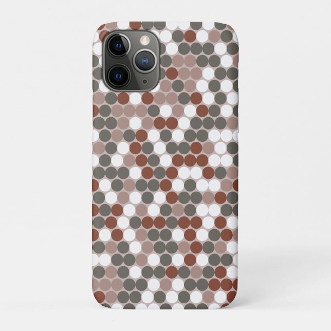 Retro dots Case-Mate iPhone case (Back)