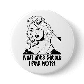 Retro Drama Reading Lover Meme Button