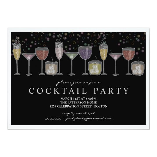 Cocktail Dinner Party Invitations 7
