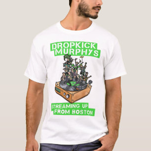 Retro Dropkick Murphys Streaming Up From Boston 20 T-Shirt