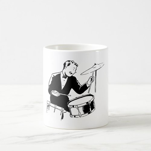 Retro Drummer Coffee Mug