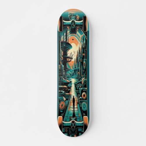  Retro Dystopia Deck Skateboard