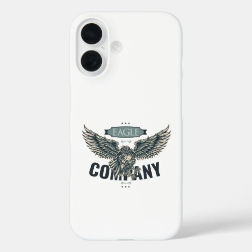 Retro Eagle Company American Design iPhone 16 Case