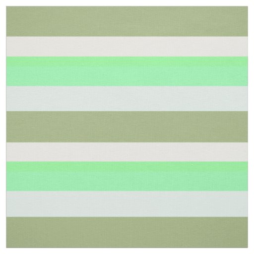 Retro Earth & Sea Vertical Stripes Fabric