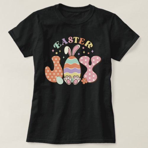 Retro Easter Shirt Easter Bunny Smile Face Groovy 
