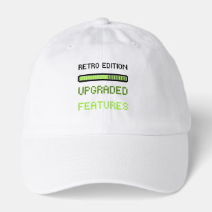 Retro Edition Upgraded Features Pixel Art Gaming  Hat