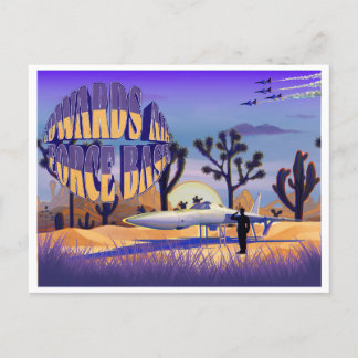 Retro Edward’s Air Force Base Postcard