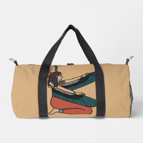 Retro Egyptian Mythology Antique Duffle Bag