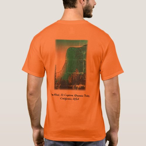 Retro  El Capitan Yosemite Valley California T_Shirt