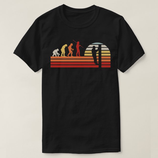 Retro Electrician Lineman Vintage Electrical Engin T-Shirt (Design Front)