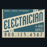 retro electrician sign<br><div class="desc"></div>