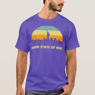 Retro Empire State Of Mind New York City T-Shirt
