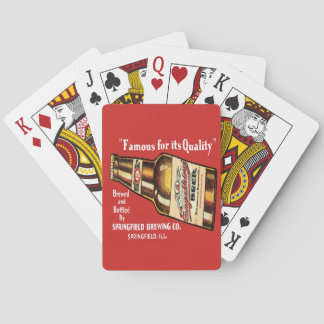 Retro Engelking Beer Playing Cards