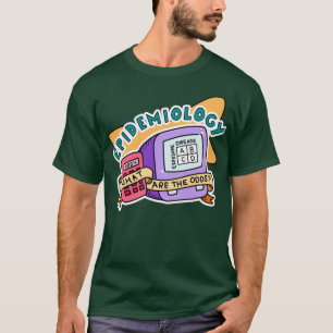 Retro epidemiology public health sticker T-Shirt