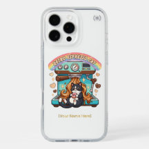 Retro Espresso Cute Cat Coffee Personalized